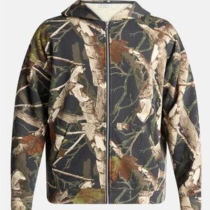 NWT Men’s No Boundaries Zip Camouflage Hoodie with Long Sleeves Size XS